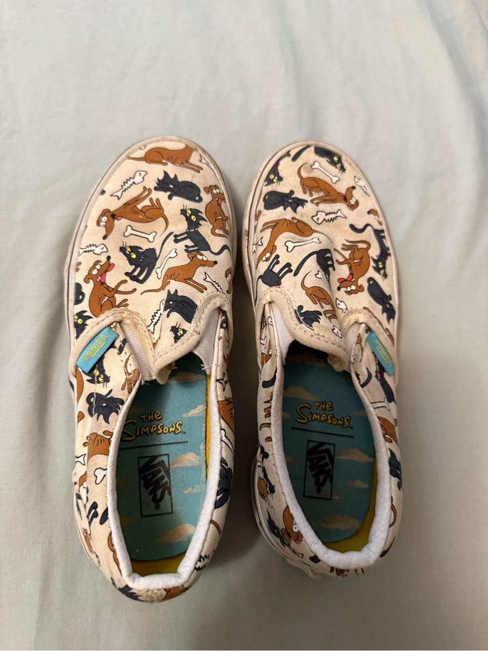 Kids Vans The Simpsons Slip-On Sneakers